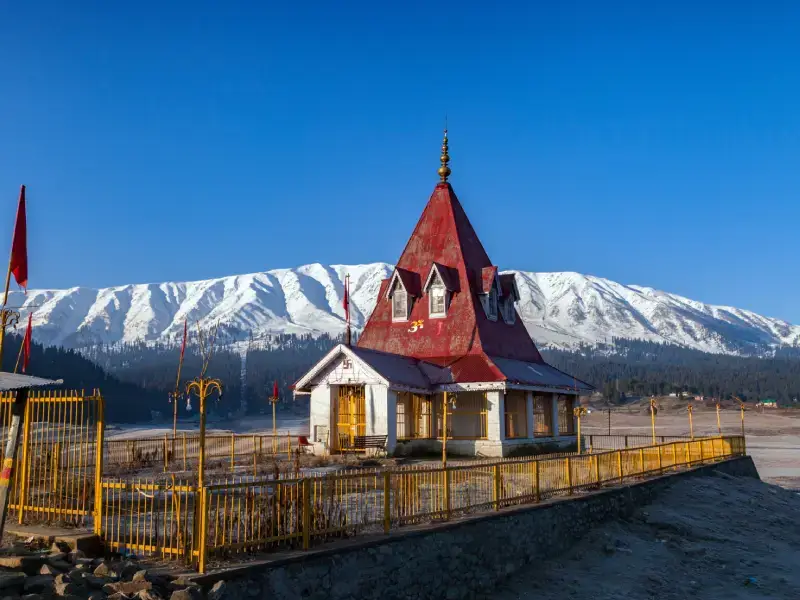 The Maharani Temple-Top Attraction in Gulmarg